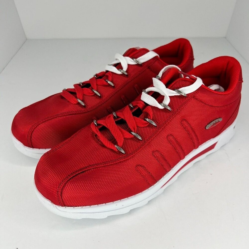 Lugz Mens MCHG2T-637 Red Changeover II Ballistic Synthetic Size 12 Sneakers